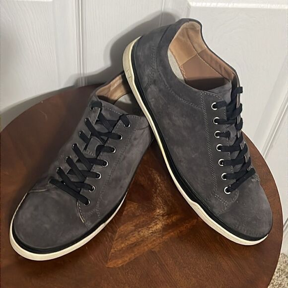 🔥🔥 ALLEN EDMONDS Porter Derby Sneaker Shoes Grey Size 10.5D PERFECT- #50993 - Picture 3 of 13